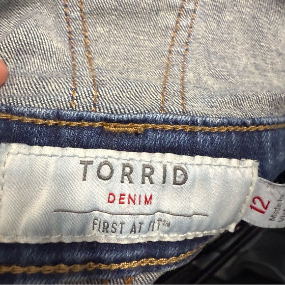 Torrid Denim First At Fit Stretchy Denim Overalls - Picture 6 of 11